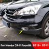 Для Honda CRV CR-V Рестайлинг 2010 2011 Хром Автомобиль Передний Противотуманный Свет Лампа Крышка Отделка Головной Противотуманный Свет Противотуманная Фара Окантовка Отделки Аксессуары