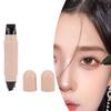 Складной штамп для макияжа, стойкий к смазыванию, долговечный, двусторонний штамп-ручка для макияжа для начинающих