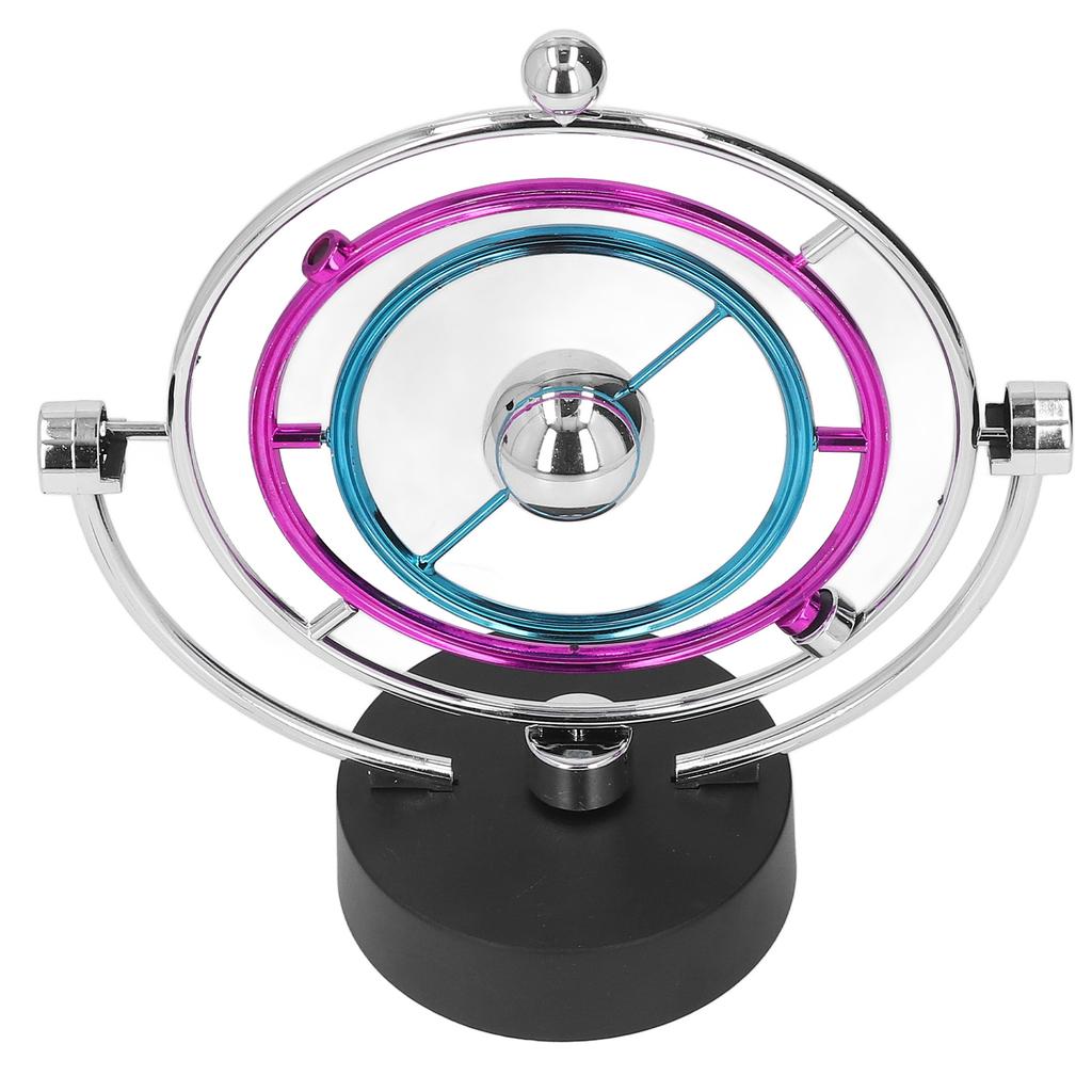 Electronic Perpetual Motion Toy Simulation Annularity Sphere Orbits Model Revolving Balance Balls