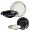 Dolce Duo Curry and Pasta Plate Set Large and 2 Medium Microwave and Dishwasher Made In Mino (2 Plates), Safe, Japan, Ware, LA-1692