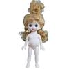 Кудрявые волосы 1/8 BJD подвижное шарнирное тело куклы красивая голова куклы с волосами малыш