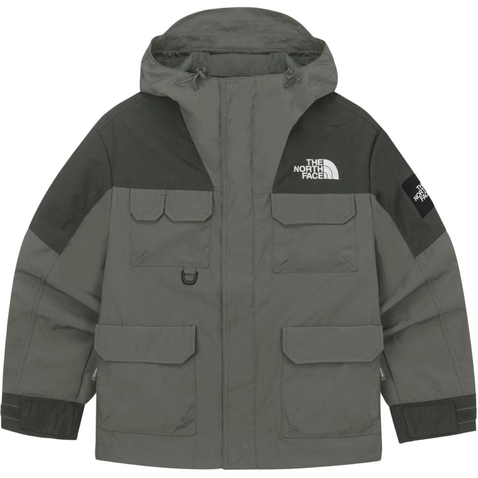 The North Face Куртка с капюшоном на молнии с длинным рукавом, унисекс, цвет хаки, NJ3BQ52K