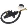 Universal Motorcycle Rear Foot Brake Pump One-line Hydraulic Master Oil Cylinder Durable for Scooter Dirt Bike Refit Upgrade