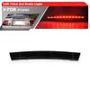 1PC Smoked Lens Rear Red High-Mount Led Third 3rd Brake Light Lamp For Ford Mustang 1999-2004