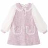 VNGOLERRY Lace Long Korean Cute Formal School Entrance Sizes 160 Girls' Dress, Children's Clothing, A-Line Dress, Sleeves, Style, Summer, Autumn,