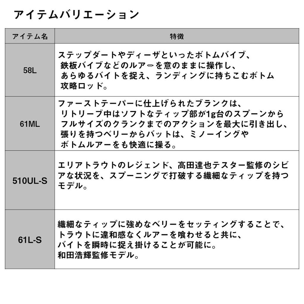Daiwa Trout Rod PRESSO LTD AGS 61MLF