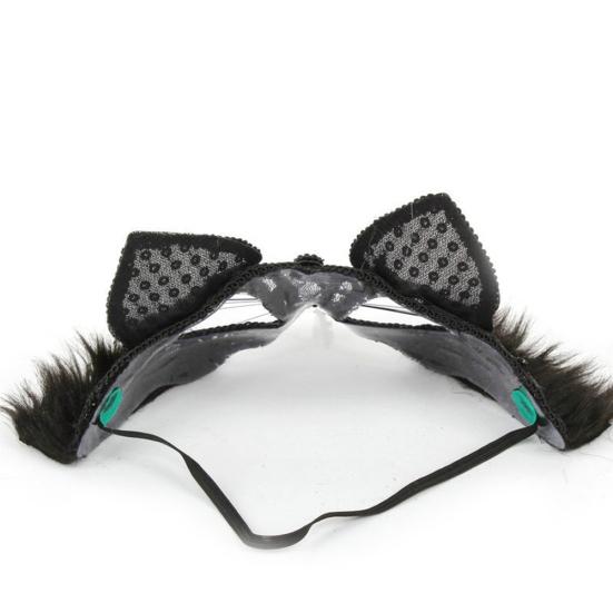 Женщины Лиса Половина Лица Кружева Маска Для Глаз Маскарад Хэллоуин Платье Партии Реквизит