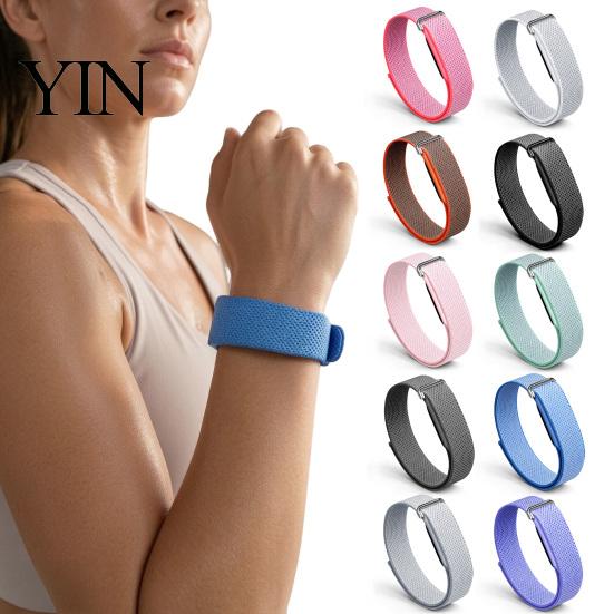 Универсальные спортивные сменные ремешки Нейлоновый ремешок для Fitbit Air, Дышащий ремешок для часов, Регулируемый спортивный браслет отводящий пот, Браслет против пота