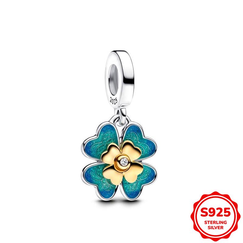 Originals Blue Dragonfly And Bird Pendant Charm Beads Fits 3Mm Bracelets Necklace For Women Luxury Diy Jewelry Making Gifts