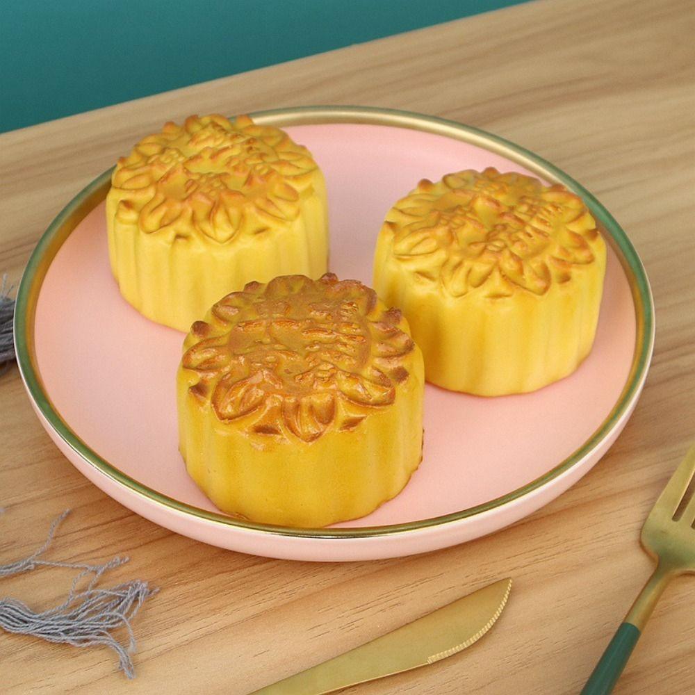 Мягкий Искусственный Лунный Пряник Квадратный/Круглый Середина Осени Оформление Витрины Еды Развивающие Игрушки для Малышей