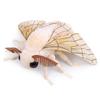 Realistic Handmade Silkworm Plush Toy, Soft and Realistic Touch, Large Winged Moth Toy, Pillow, Perfect for Kids' Birthdays, Festivals, and