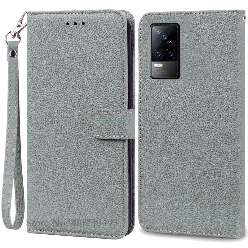 Чехол V21e для Vivo V21e, мягкий силиконовый чехол-кошелек с откидной крышкой из кожи для Vivo V21e, чехол для телефона Vivo V21e 4G, задняя крышка, корпус