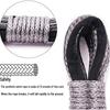 6mm x 15m Synthetic Winch Rope, 4T Tow Strap for ATV/UTV Off-road Accessories