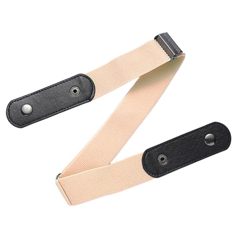 1 шт. поясной ремень без пряжек для джинсовых брюк без пряжки, эластичный поясной ремень для женщин