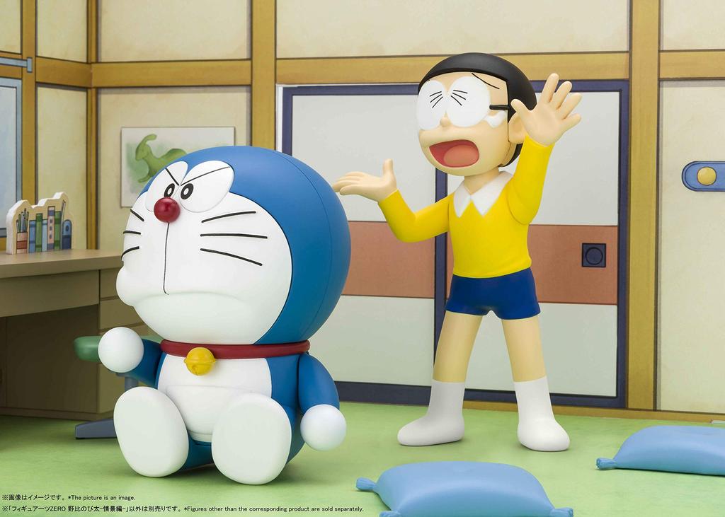 TAMASHII NATIONS Figuarts ZERO Doraemon Nobita Nobi Scenery Edition, подвижная фигурка, окрашенная в ABS-пластик, 120 мм - - Прибл.