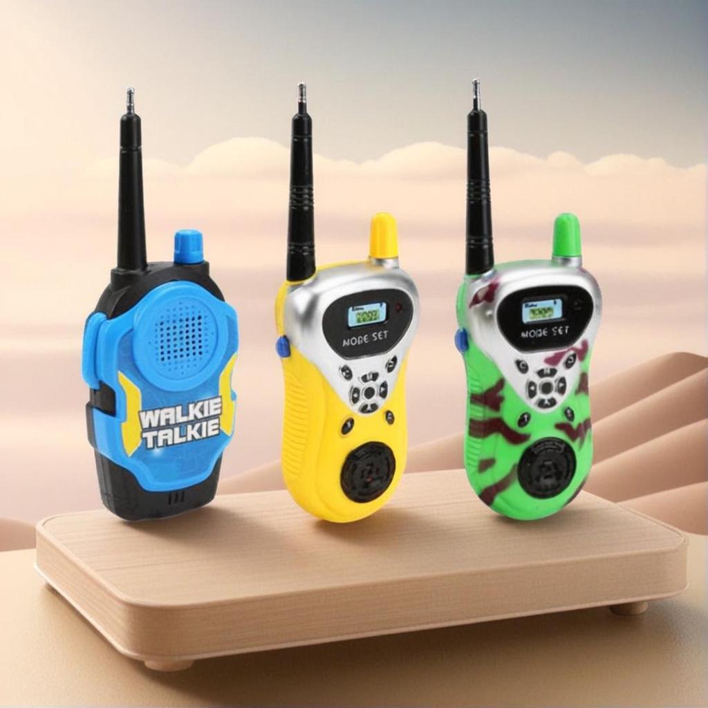 Детский набор раций: Интерактивные беспроводные игрушки для звонков для родителей и детей, умная уличная связь.