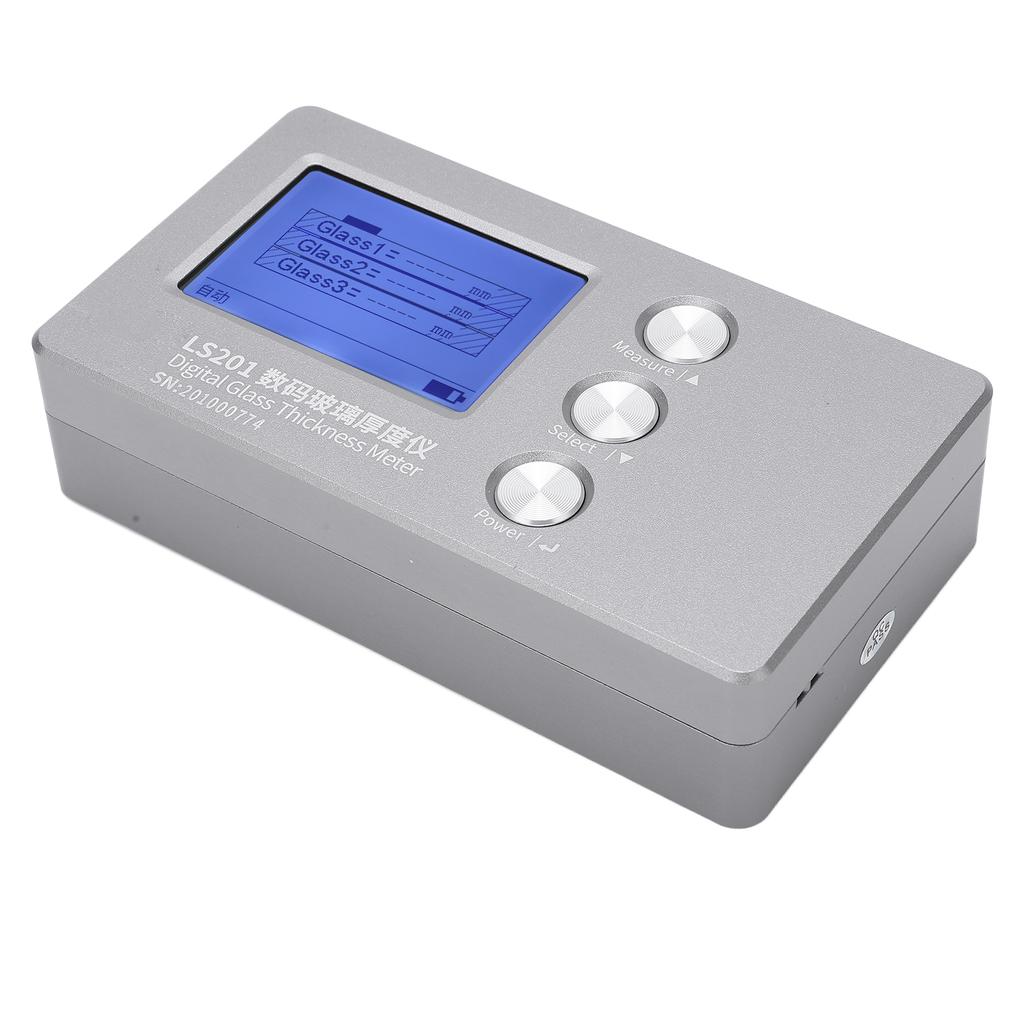 Цифровой толщиномер стекла LINSHANG NDT Высокоточный тестер толщины изоляционного стекла