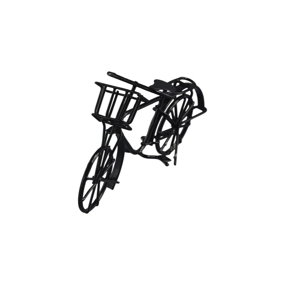 Миниатюрный мини-велосипед, имитация старинного велосипеда, винтажная модель велосипеда, кукольный домик, сад