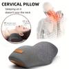 Neck Support Pillow Portable Travel Neck Memory Foam Sleep Pillows Slow Rebound Enhancing Protect Relaxed Back Traction Device