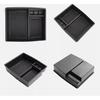 For 2024 Toyota Tacoma Car Center Armrest Storage Tray Organizer Box Cover Parts