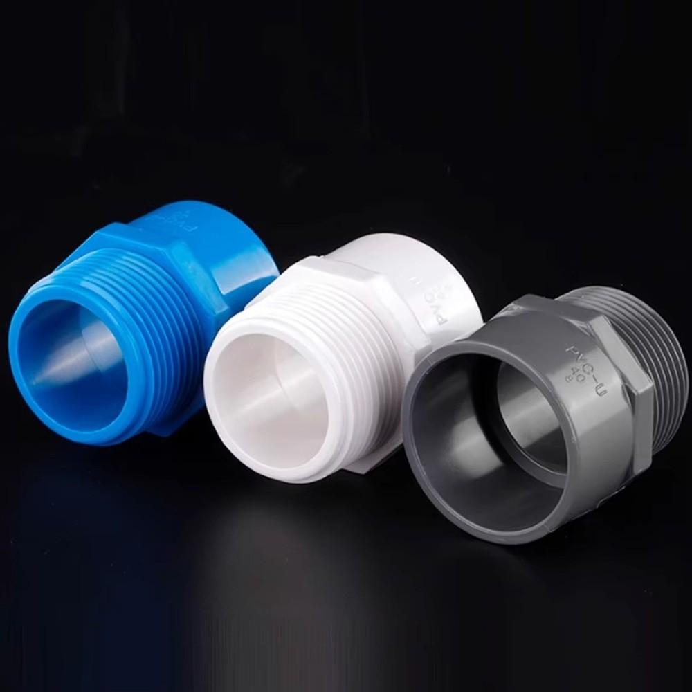 5Pcs Quick Connection Male Thread Connector Straight Pipe Connector Water Supply Pipes