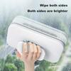 Magnetic Windshield Cleaner Tool Glass Wiper with Ergonomic Handle Double-Sided Window Cleaner Efficient Cleaning Tool