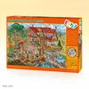 Tenyo in jigsaw Disney Mickey Friends Lively Log House Includes and service (Made Japan) 1000-piece puzzle & (51x73.5cm) D-1000-866. glue, spatula,