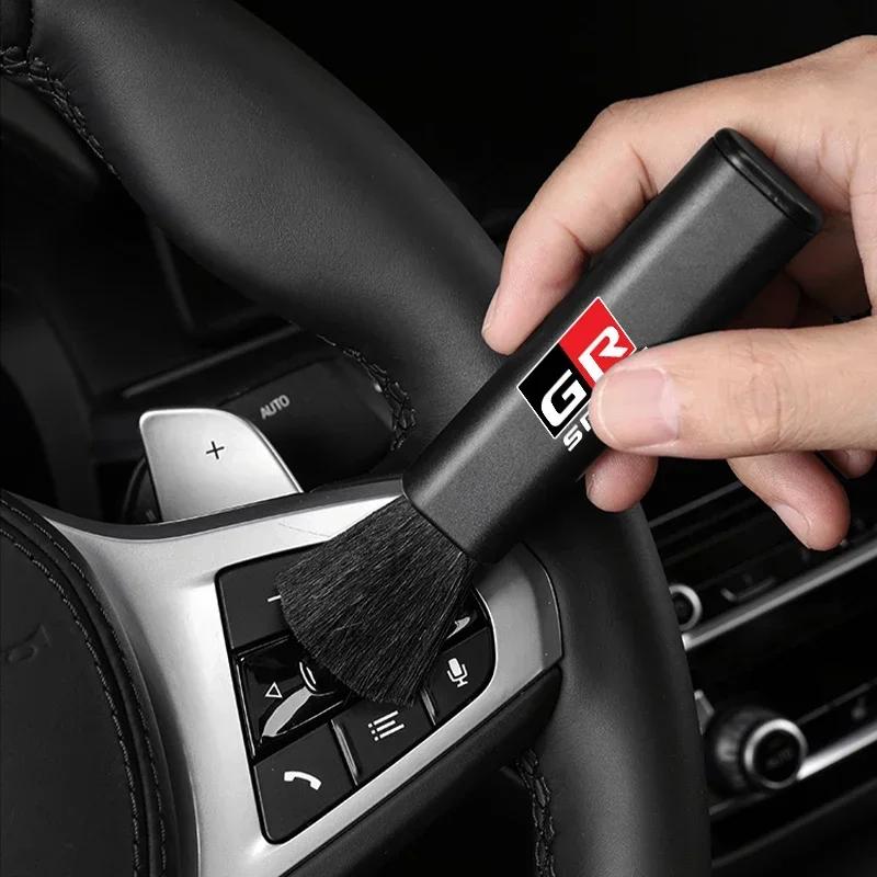 1 шт. Выдвижная щетка для чистки автомобиля для Toyota GR Sport Gazoo Racing C-HR RAV4 Mirai Avensis Prado Аксессуары для интерьера автомобиля