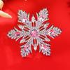 Snowflake Brooches Pins For Women Clothing Coat Accessries Gifts