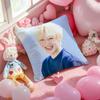 Kpop Парк Джи Хун Наволочка с принтом узора для подушки на диван в гостиной и декор спальни