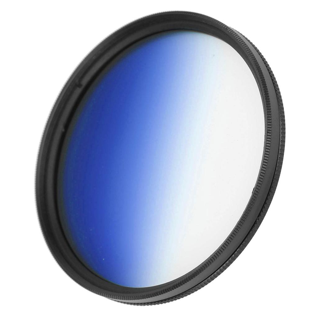 67mm Gradient Color Filter for and Fuji Camera SLR Lens Gradient Gradient Color Lens Filter Canon, Nikon, Olympus, Lenses, Filter, (Blue)