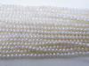 Freshwater Pearl Pearl White Potato Shape Series [Pearl Chips] (Bleached) 2.8~3.2mm (Approx. 38~40cm)
