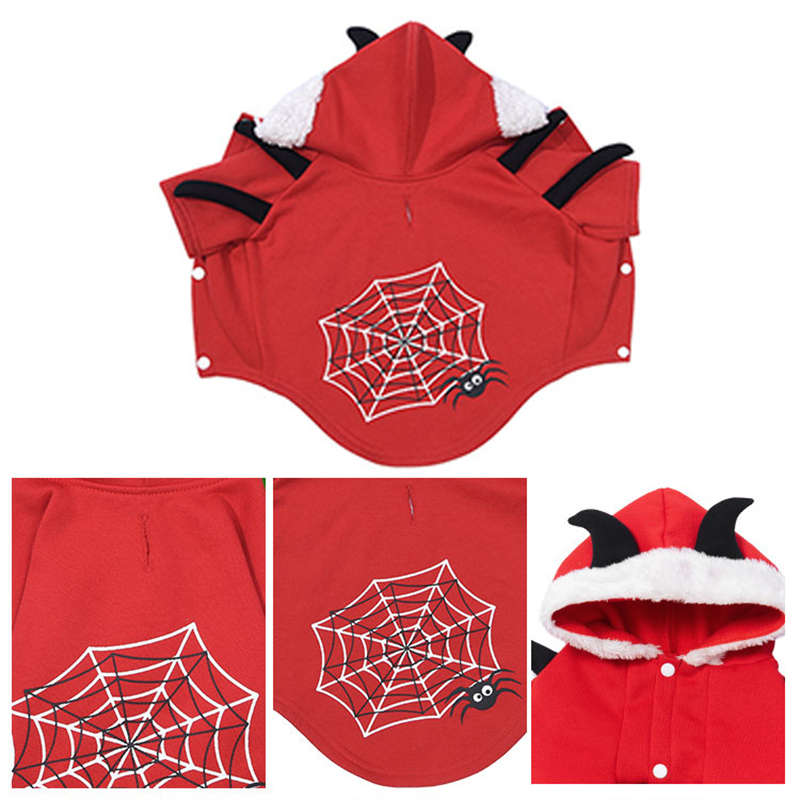 Костюм для питомца на Рождество для собак Одежда для питомцев на Рождество для домашних животных Накидка для собак Халат Товары для питомцев и одежда для собак