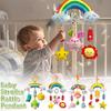Pull Rope To Pull Out The Crib Bell, Stroller Baby Stroller Rattle Pendant, Newborn Soothing Toy