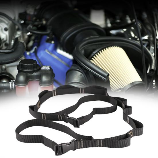 Автомобильная вешалка для одежды из нейлона с регулируемой длиной, дорожная бельевая веревка для автомобиля