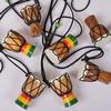 Деревянный классический барабанщик Jambe MINI Djembe Percussion Африканский ручной барабан Бонго Подарок
