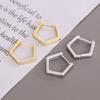 Серьги-кольца для сна в корейском стиле: Универсальные, Простые, Геометрические Заколки для Женщин