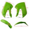 7шт мотоциклетный пластиковый обтекатель комплект кузова крылья подходят для Kawasaki KLX 110 KX65 DRZ110 RM65 2000-2009 аксессуары для мотоциклов