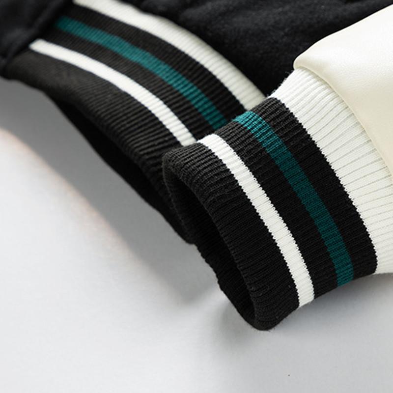 НОВЫЕ осенние куртки, мужская модная повседневная куртка с буквами, уличная мужская бейсбольная форма в стиле хип-хоп, утепленная куртка, пальто