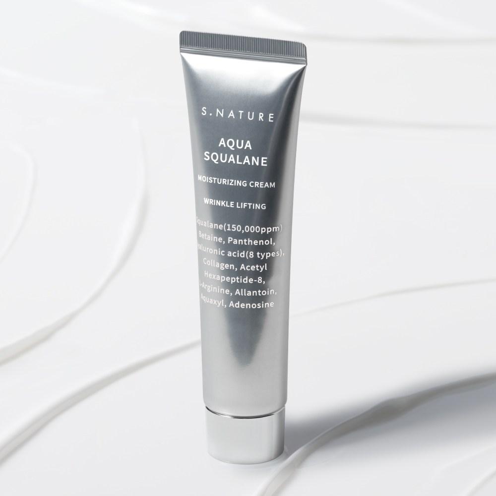 S.NATURE Увлажняющий крем Aqua Squalane, 80 мл, 4 шт.