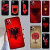 Чехол-Брелок Флаг Албании Орел для OnePlus 13R 12R 10R 13T 10T 8T 15 13 12 11 Nord CE 4 3 2 Lite N20 N30 Nord 5