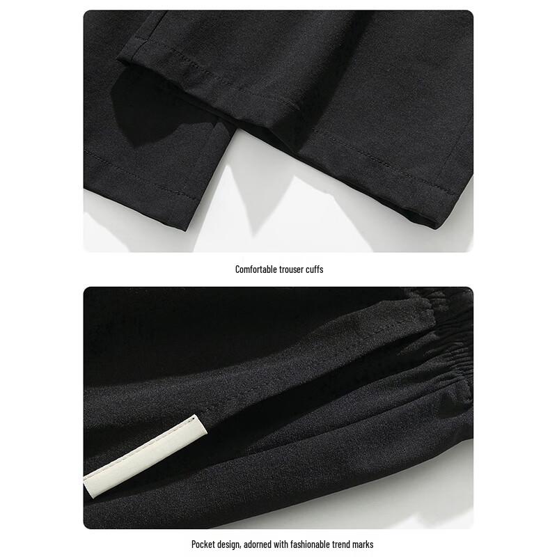 JEANSWEST OUTDOOR Мужские повседневные брюки прямого кроя из ледяного шелка