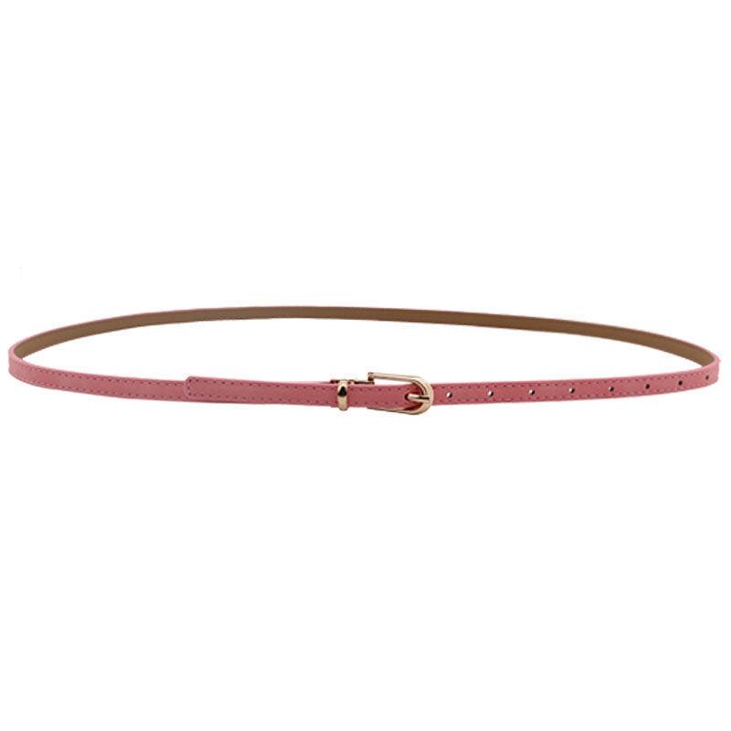 Chic Black Pu Buckle Belt For Women Perfect For Jeans Skirts And Fashionable Outfits