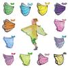 Шифоновая накидка-крылья бабочки с маской. Идеально для вечеринок-переодеваний и косплея.