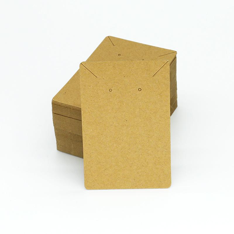 Трехцветный картон для ожерелий и серег 6x9 см - Лидер продаж для демонстрации ювелирных изделий