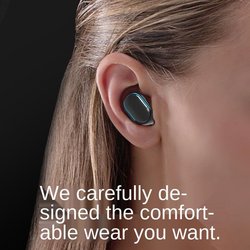 VAORLO E7S TWS Bluetooth 5.0 Наушники True Wireless Стерео Светодиодный дисплей Hi-Fi Басовые наушники с шумоподавлением и микрофоном Спортивные музыкальные наушники