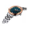 Tissot Женские часы Star Halo Series с кварцевым механизмом, 33 мм, синий циферблат, корпус из нержавеющей стали T929.210.41.046.00