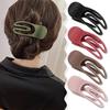Women Hair Clips Non-fading Anti-slip Teeth Back Head Hair Claw Decorative Exquisite Appearance Hair Barrettes
