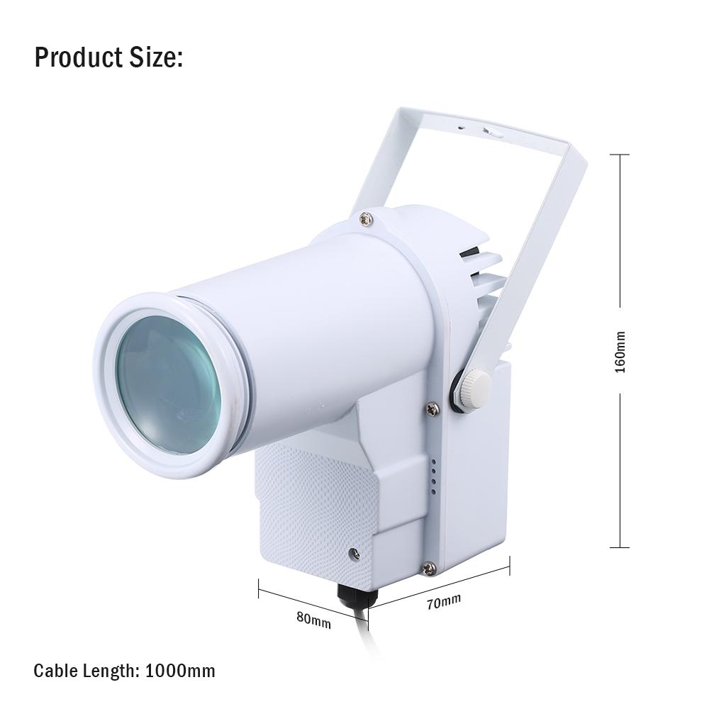 AC95-240V 15W RGB LED Spot Lamp Stage Light Lighting Fixture with Remote Control Controller Supported 16 Colors ChangingCelsius Brightness Adjust