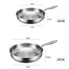 Pure Titanium Cookware Is Scratch-resistant and Non-stick, Heats Evenly and Is Suitable for Cooking and Heating Quickly.